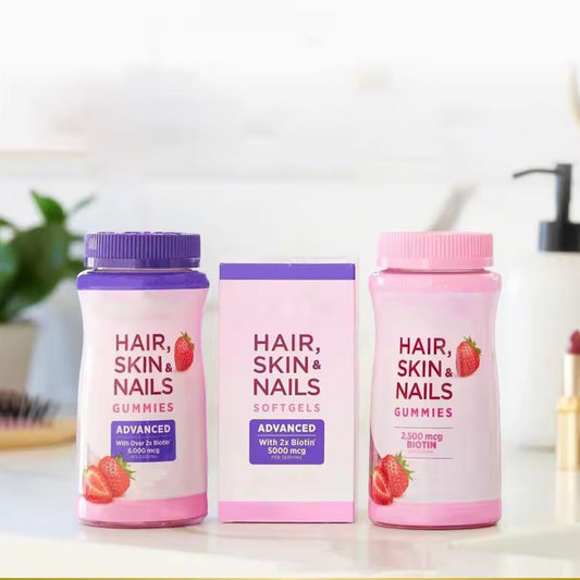Biotin Feminine Balance Menopause Beauty Hair and Nails Whitening Collagen Gummies for Skin Women