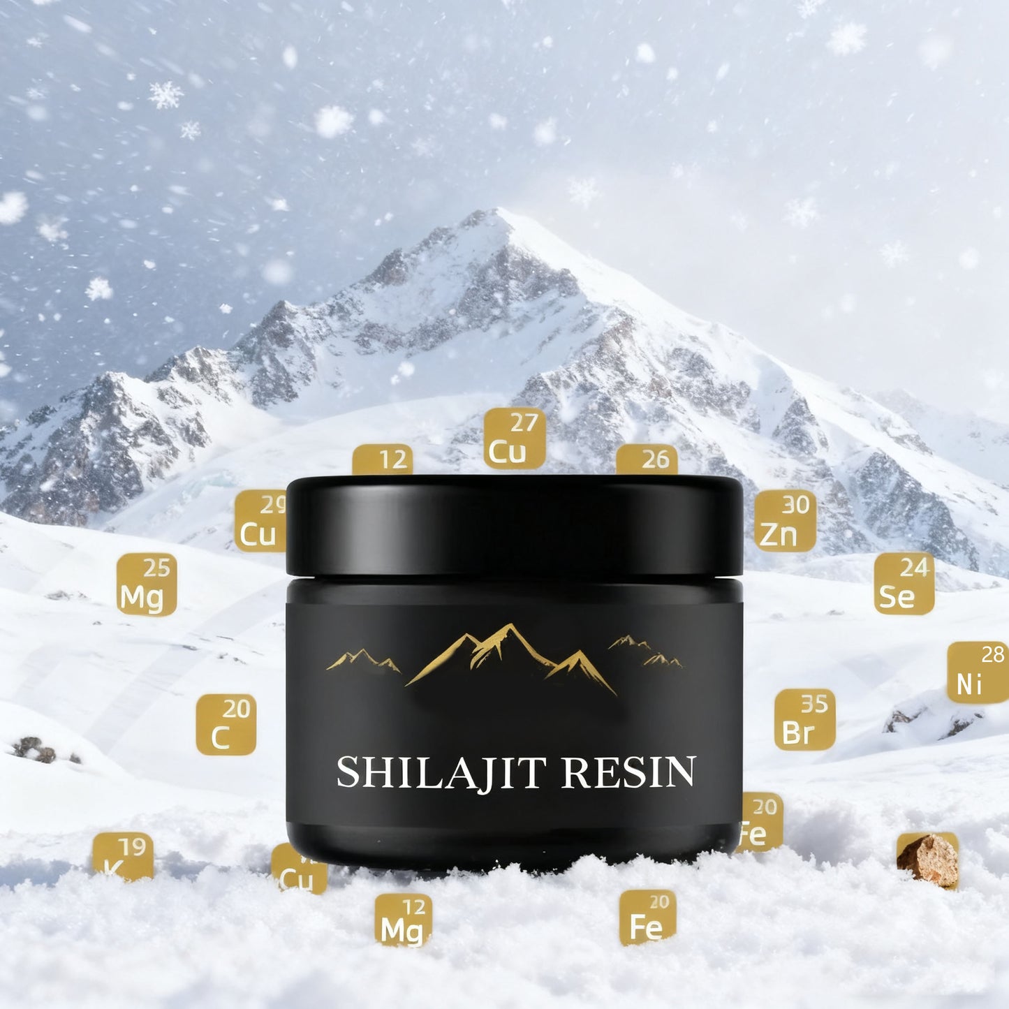 OEM Wholesale Private Label Gold Shilajit Gummies with Fulvic Acid Multiple Minerals for Energy and Immune Support