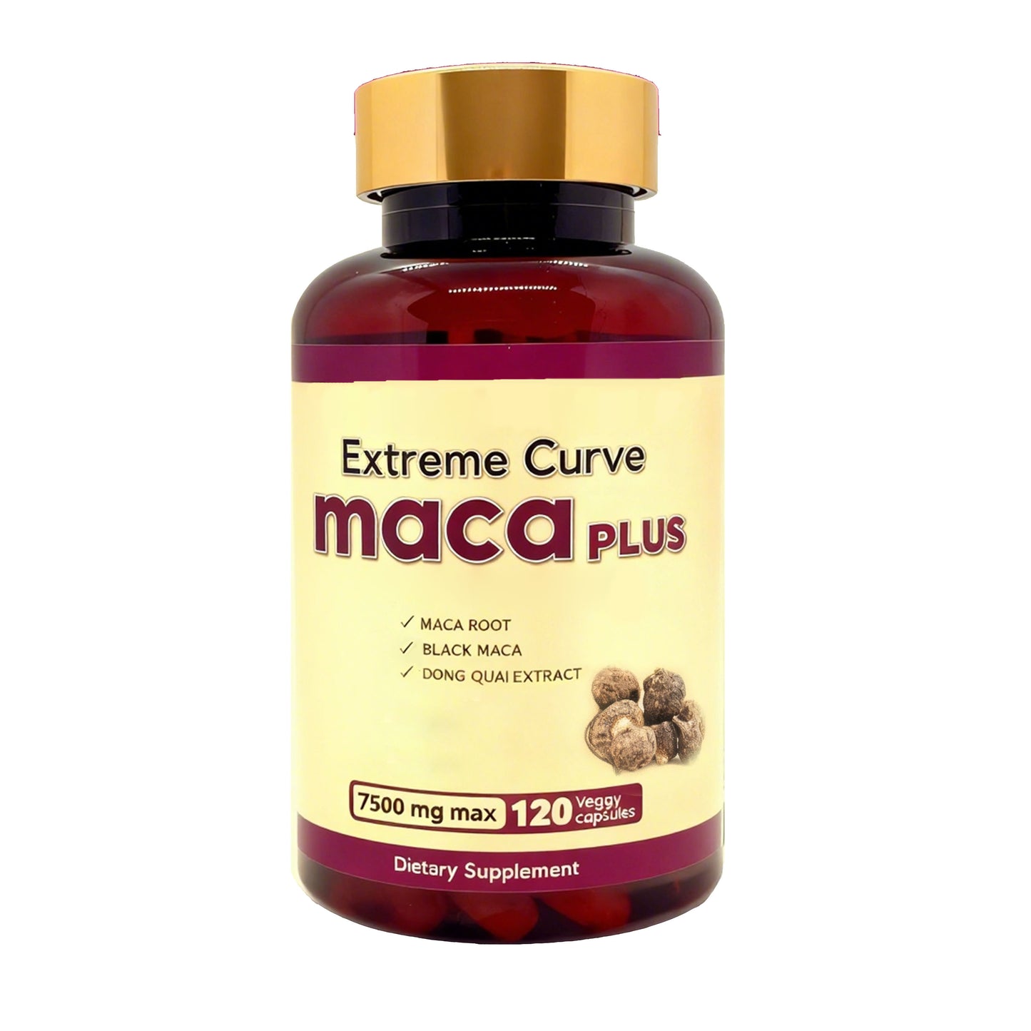 Natural Health Maca Root Capsules For Energy Yellow Maca Capsules Tablet Black Maca Extract For Butt Hips Enhancement
