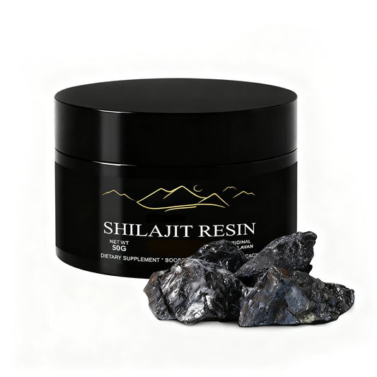 Authentic 85% Fulvic Acid Shilajit Resin Large Jar Organic Natural Herbal Supplements for Adults