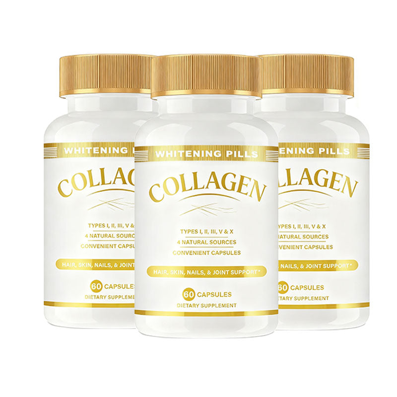 Oem Marine Collagen Capsules Vitmain C Private Label Brightening Collagen Capsules Collagen Capsules