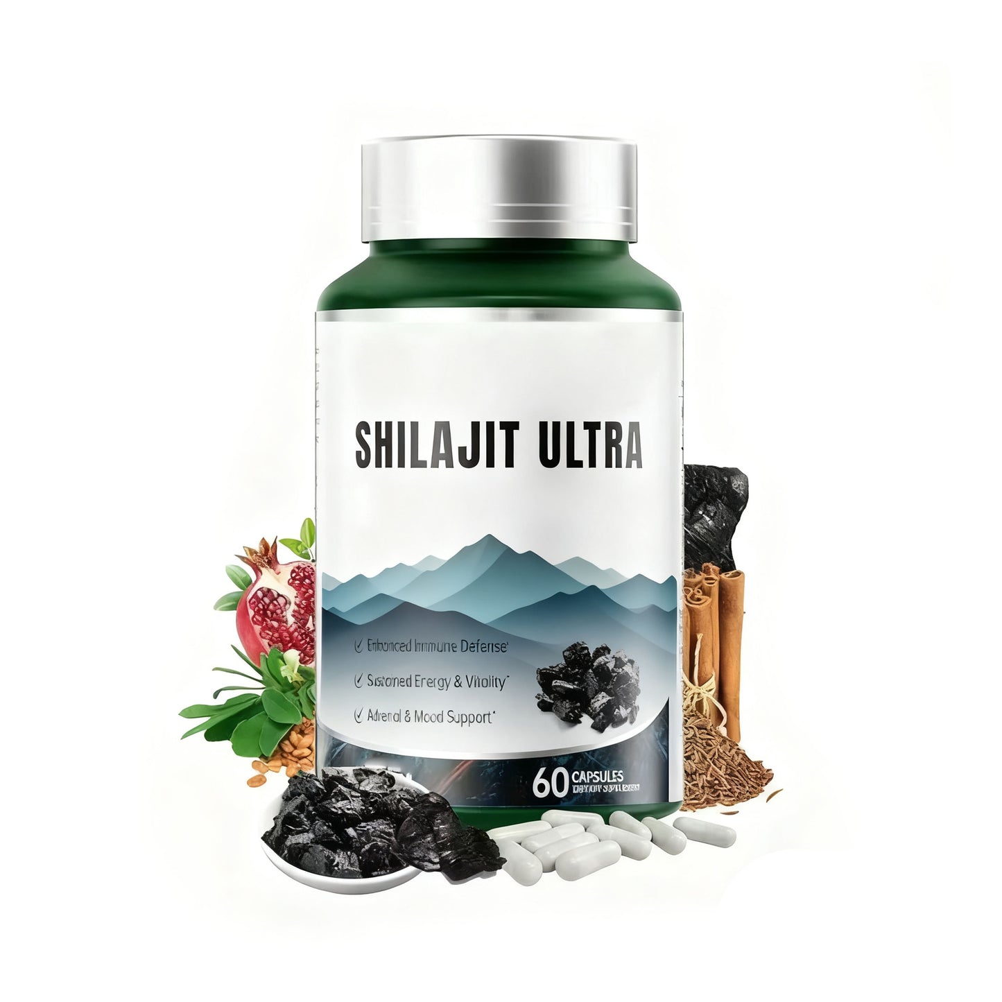 Wholesale Pure Natural Shilajit Resin Extract Supplement Private Label Shilajit Shilajit Extract Capsules
