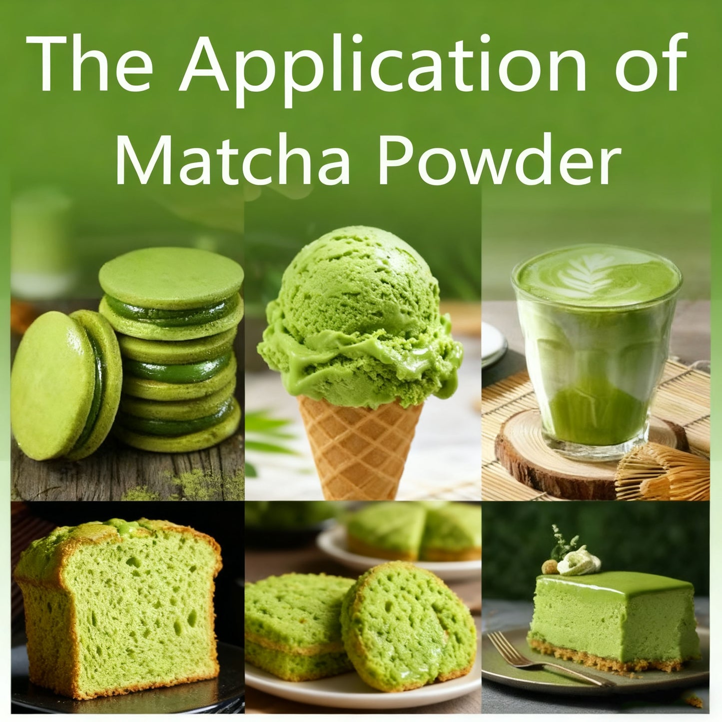 Wholesale Organic Chinese Food Grade Pure Uji Kyoto Matcha Green Powder in Can Tin