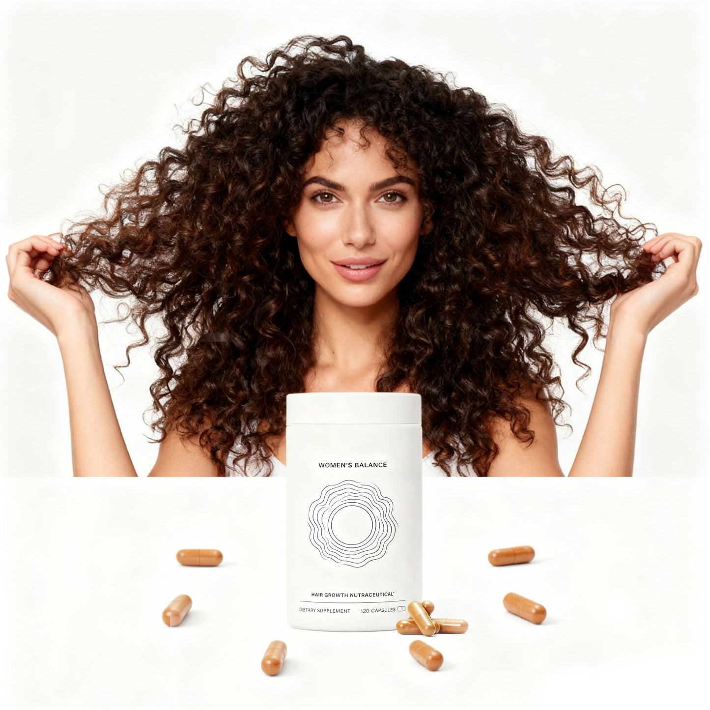 ODM OEM Women's Balance Hair Capsule Women's Hair Growth Supplement Thicker And Stronger Hair