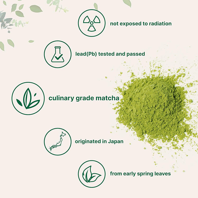 Wholesale Organic Chinese Food Grade Pure Uji Kyoto Matcha Green Powder in Can Tin