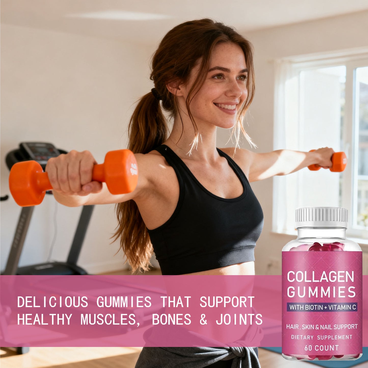 Collagen Gummies With Vitamin Biotin Collagen Gummies For Skin Whitening Vitamin c Collagen Gummies