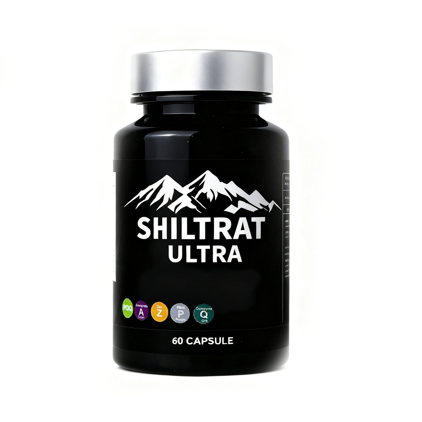 8 In 1 Shilajit Capsules With Rhodiola Rosea Ginseng Ashwagandha Nutritional Supplement Himalaya Shilajit Resin