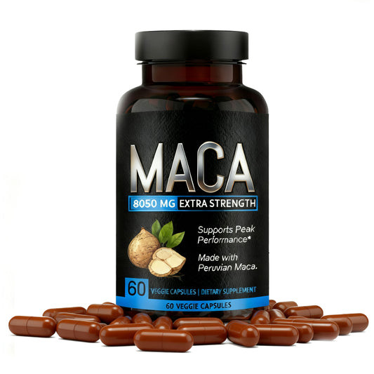 Men Power Herbal Supplement Maca Energy Booster Strong Energy Tablet Capsules Maca Root Capsules For Men